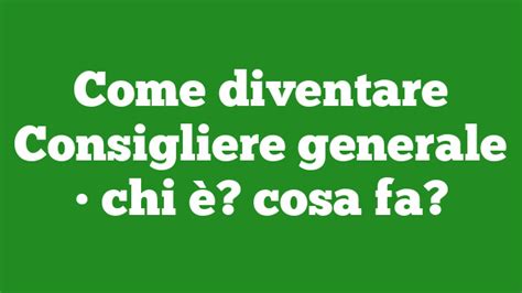 IL CONSIGLIERE COMUNALE: CHI È E COSA FA